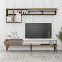 Hanah Home Milan TV - Nogal y Blanco